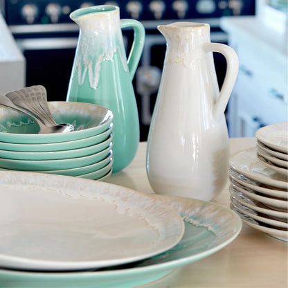 Plato Ovalado Taormina 41 cm Blanco