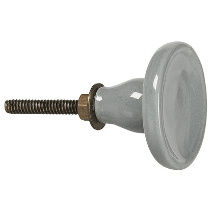 Tirador Cerámica Gris