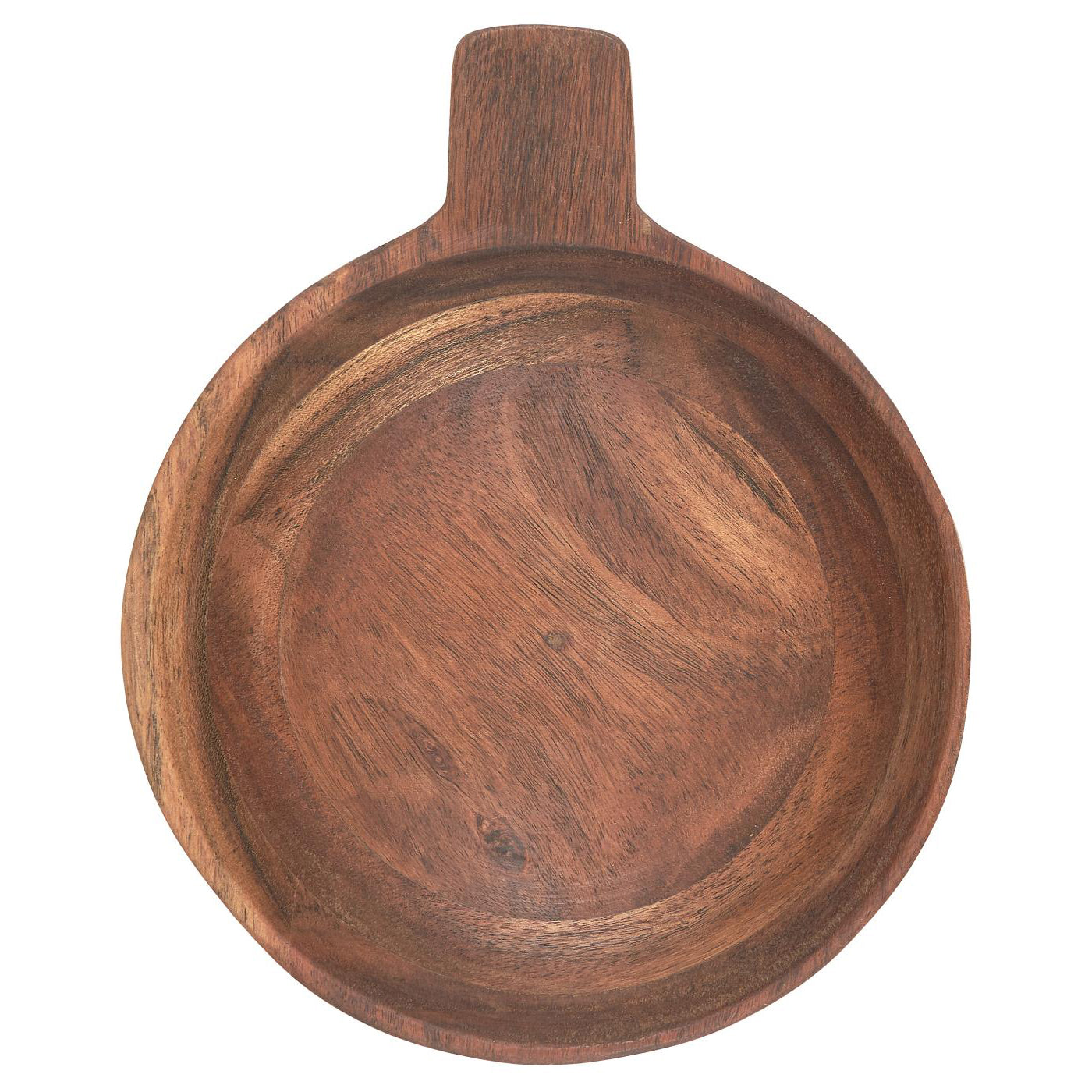 Bowl con Mango Pequeño Madera de Acacia 20 cm