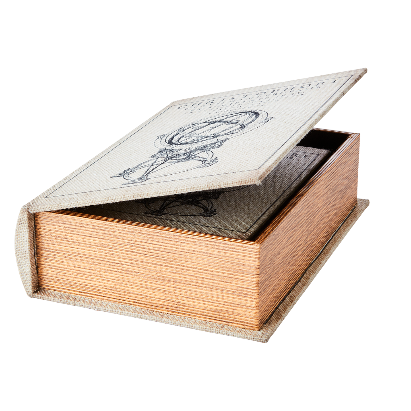 Brooke Caja Natural Mundo Small