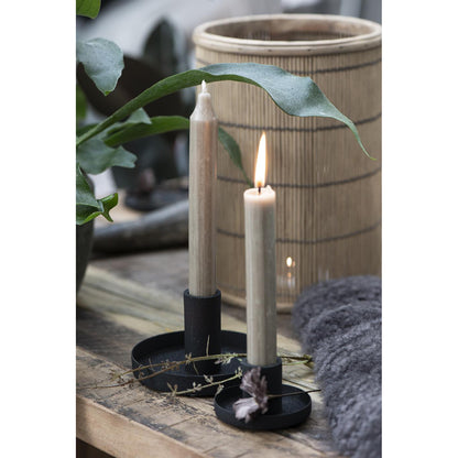 Candelabro Metálico Negro Small Dinner