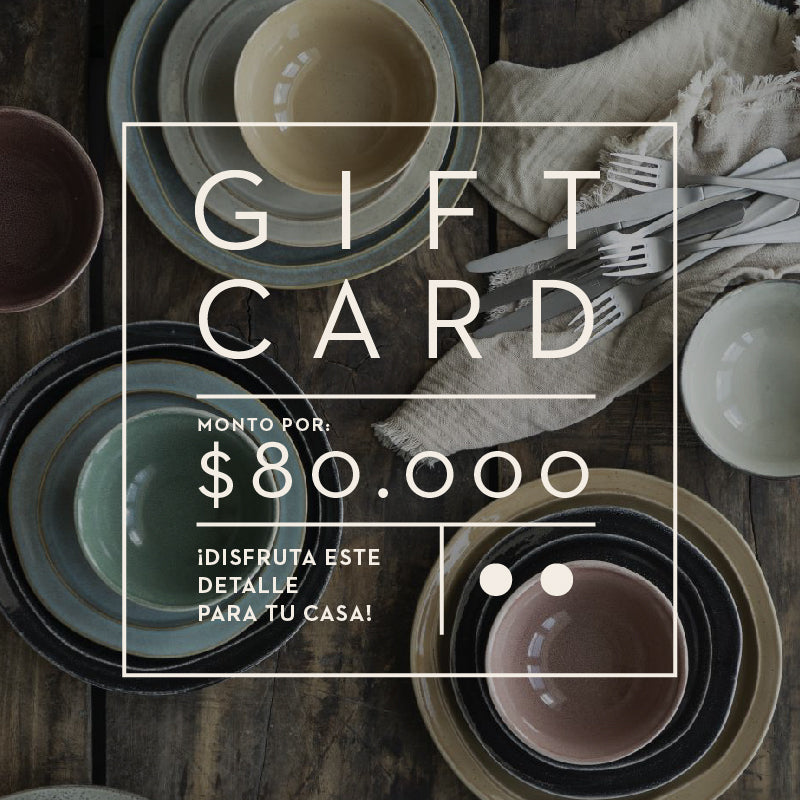 Gift Card $80.000 Värma
