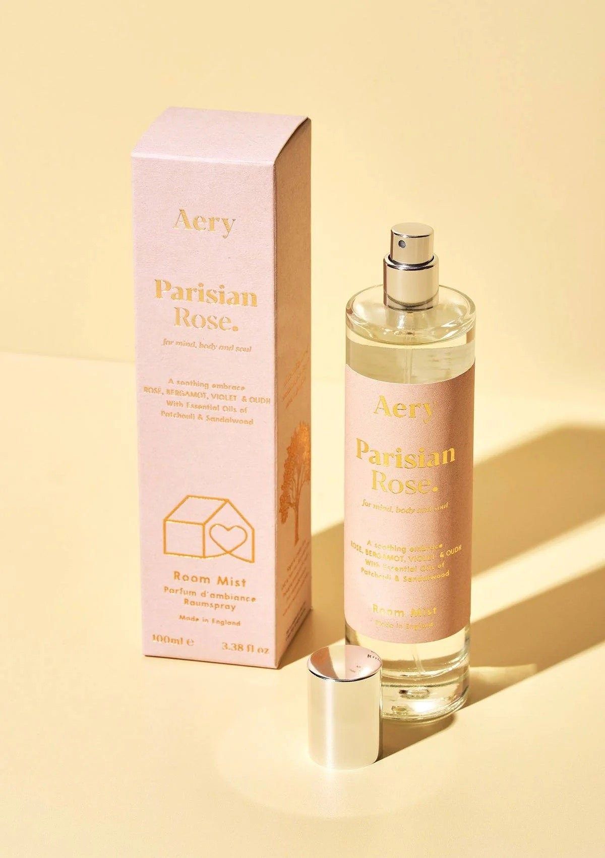 Parisian Rose Room Spray Fernweh Aery 100 ml