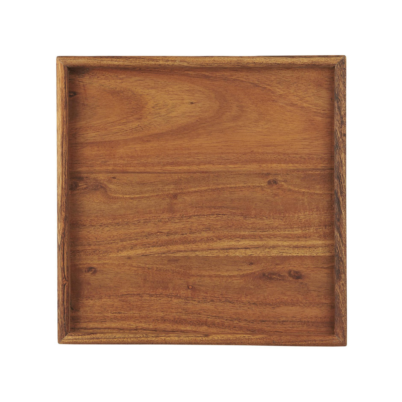 Bandeja de madera de Acacia 30x30 cm